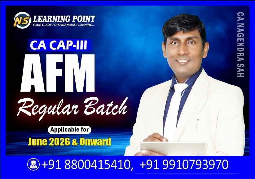 CAP III AFM Regualr Batch Jan26